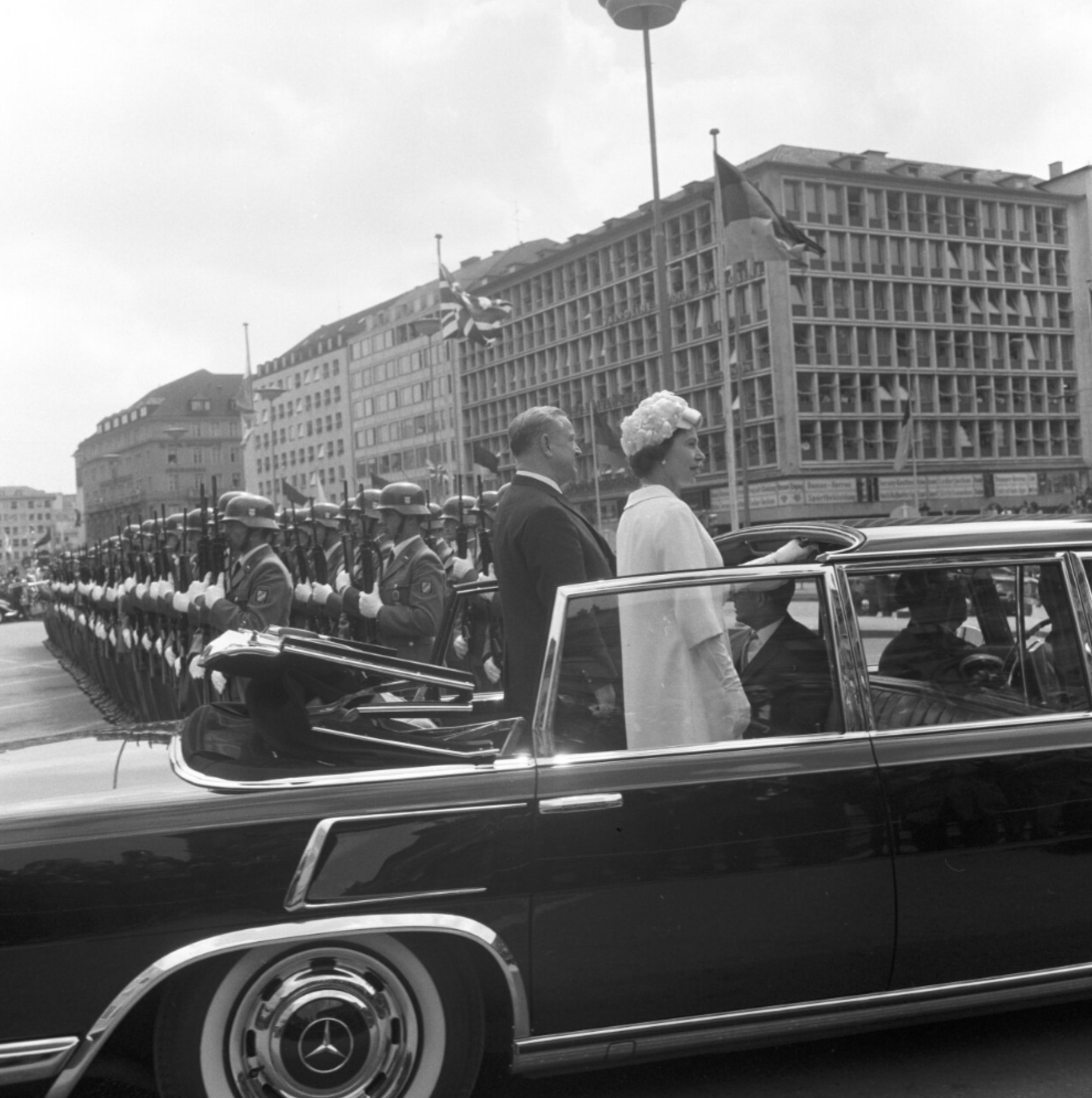 Besuch von Queen Elizabeth II. 1965